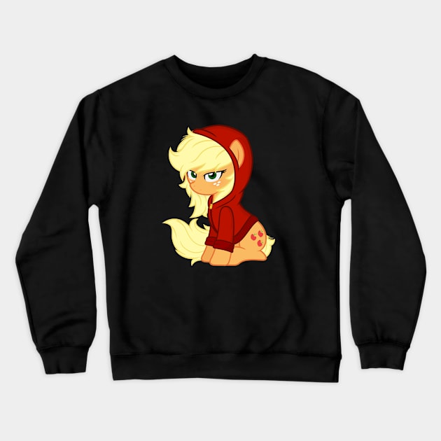 Applejack Hoodie Crewneck Sweatshirt by Godoffury